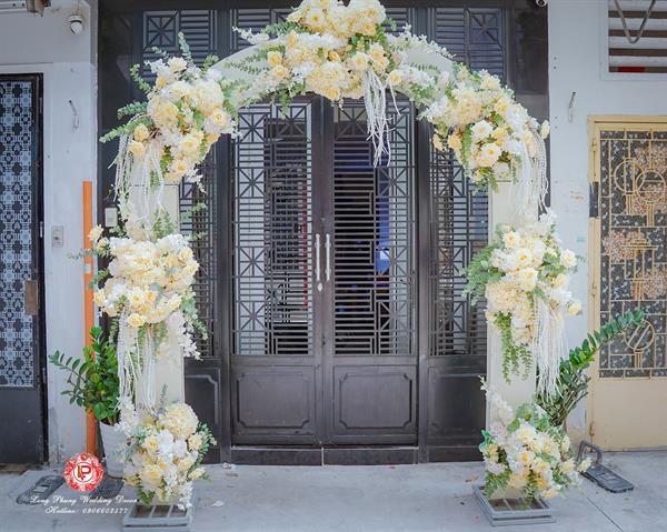 Cổng Hoa Cưới - Alu Kem Mới 