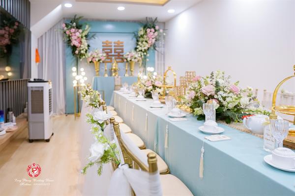 Trang Trí Gia Tiên - Gói Hoa Lụa Kết Hợp Hoa Tươi 