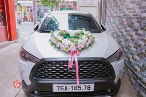 Cho Thuê Hoa Lụa Trang Trí Xe Cưới
