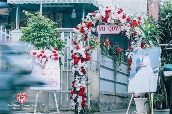 Cổng Hoa Cưới - MẪU CỔNG NHỎ CĂN HỘ HẺM NHỎ GỌN