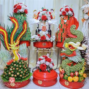 Mâm Quả  Cưới Hỏi - Gói Mâm Quả Yêu Cầu