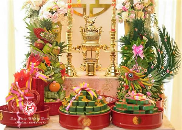 Mâm Quả  Cưới Hỏi - Gói 6 Quả Nâng Cao