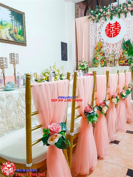 Hồng pastel - xu hướng trang trí tiệc cưới đang gây 